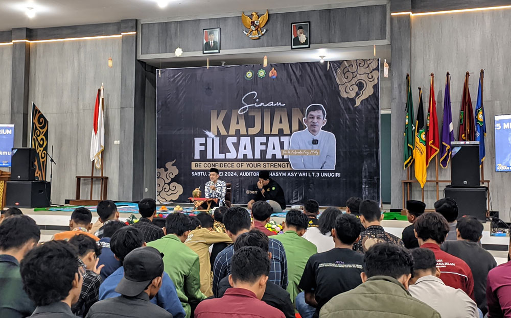 Gali Potensi Istimewa Mahasiswa, BEM KM UNUGIRI Adakan Kajian Filsafat