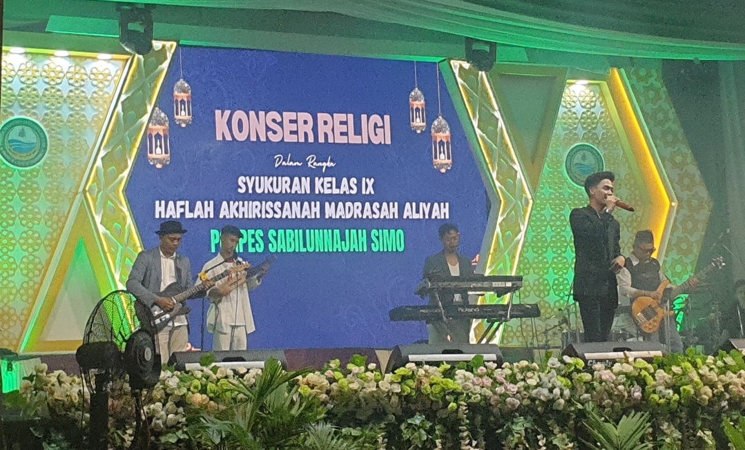 Woww...! Konser Religi di Haflah Akhirissanah Ponpes Sabilunnajah
