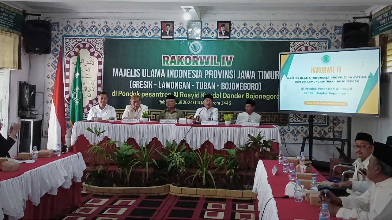 Rakorwil di Bojonegoro, MUI Jatim IV Minta APH Berantas Pelaku Judi Online