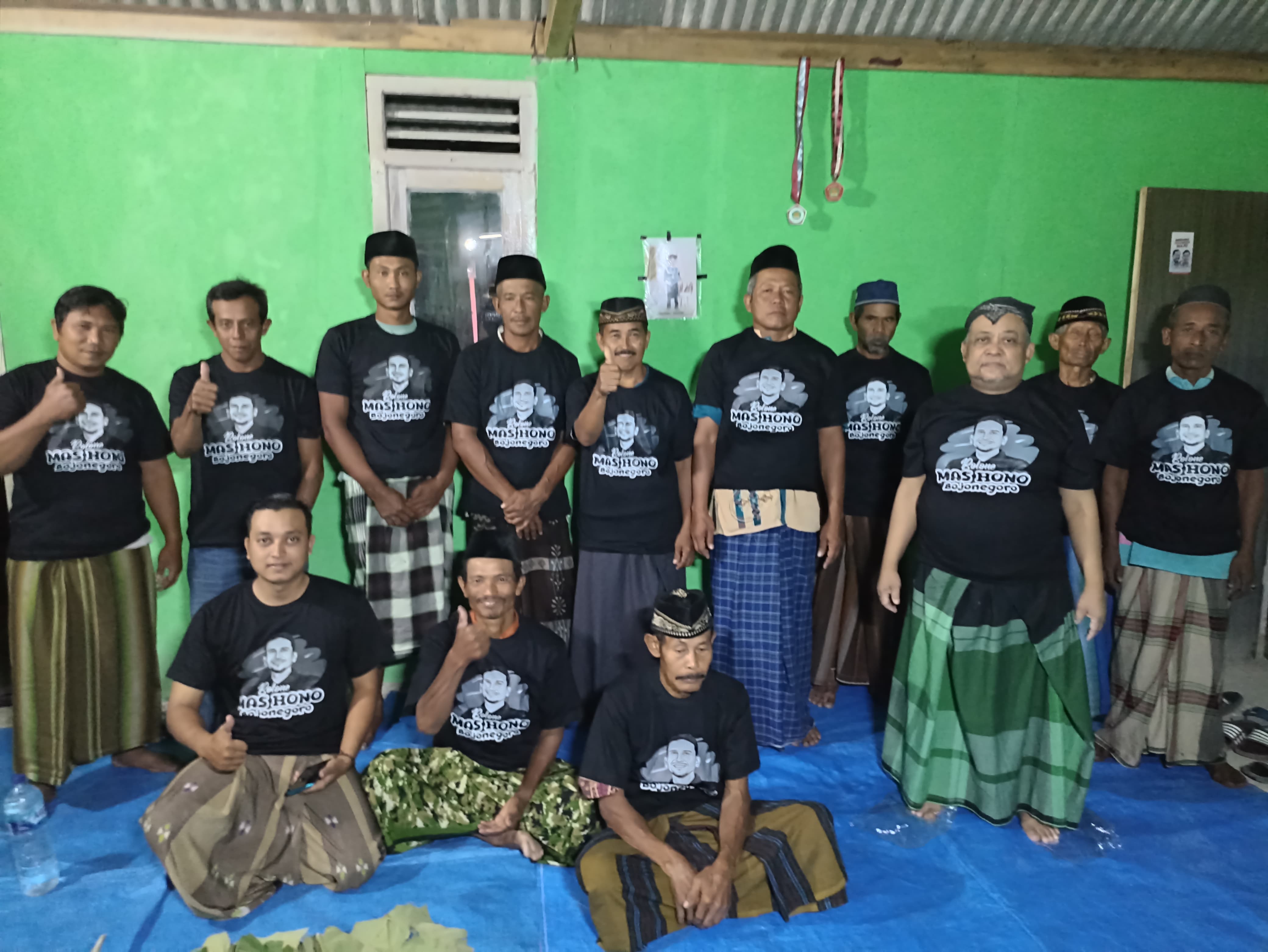 Relawan Pasopati Seno Adakan 'Dungo Bareng Menangke Mas Wahono'
