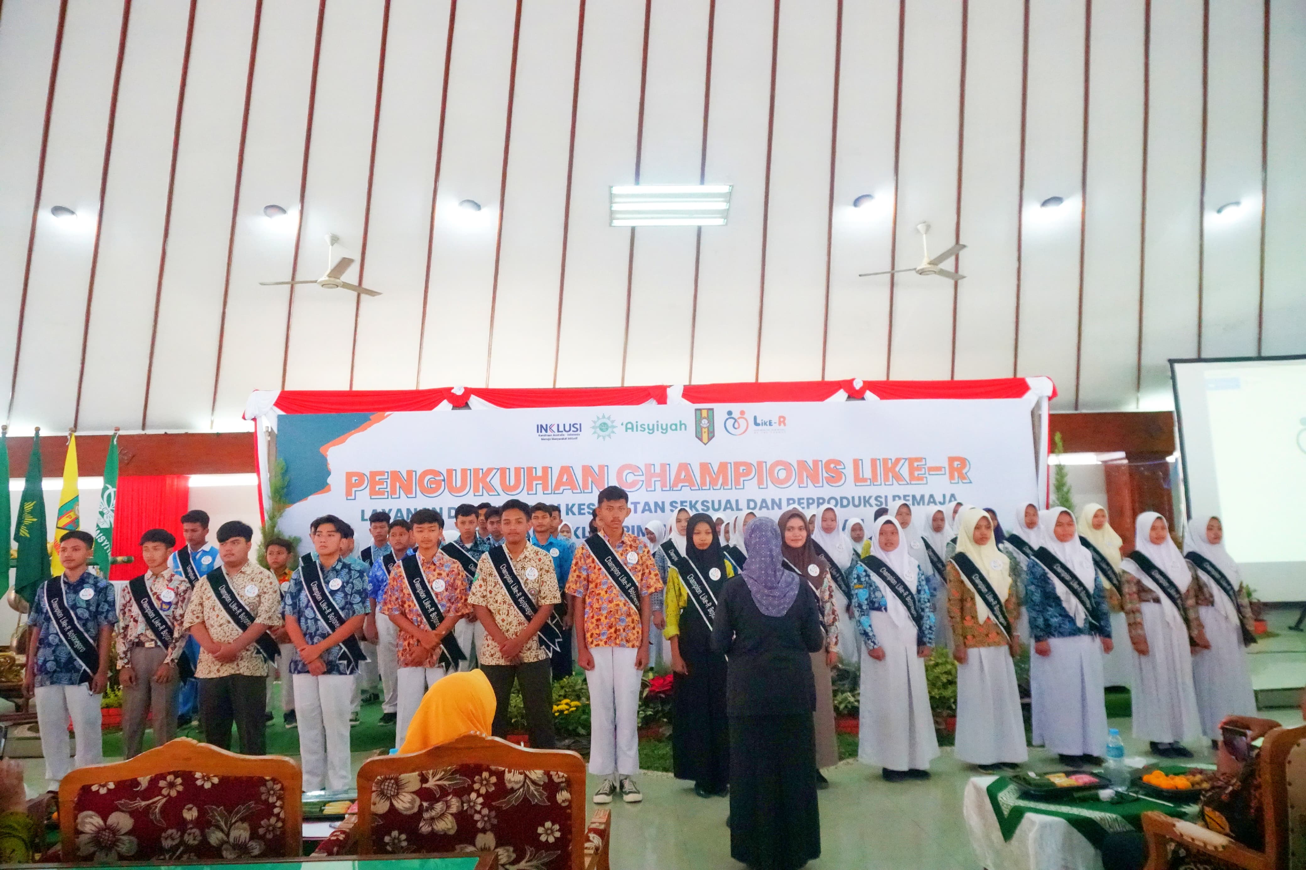 Cegah Pernikahan Anak, 70 Champion Like-R Inklusi PD Aisyiyah Bojonegoro Dikukuhkan
