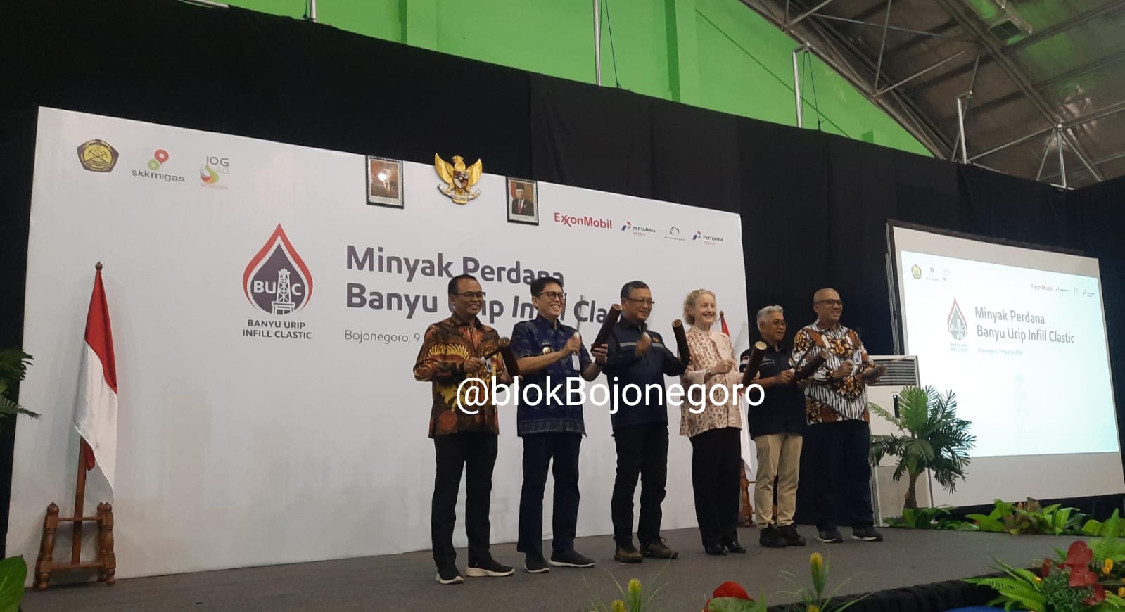 Menteri ESDM Resmikan Minyak Perdana Banyu Urip Infill Di Bojonegoro ...