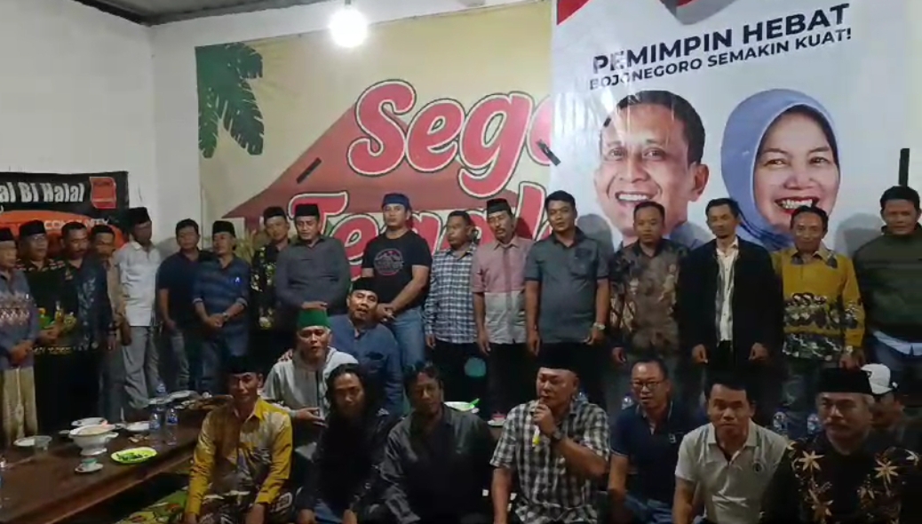 Puluhan Kades di Bojonegoro Blak-blakan Dukung Bapaslon Wahono-Nurul