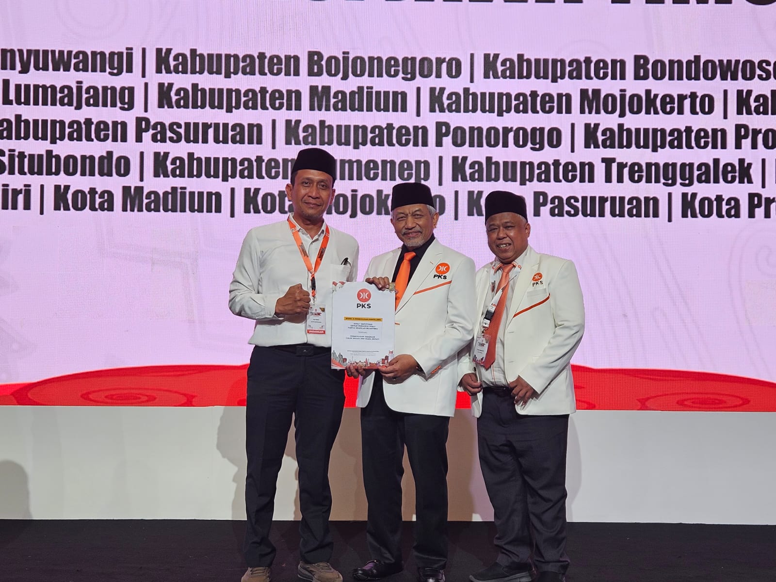 Gabung Partai KIM, PKS Serahkan Rekomendasi ke Setyo Wahono