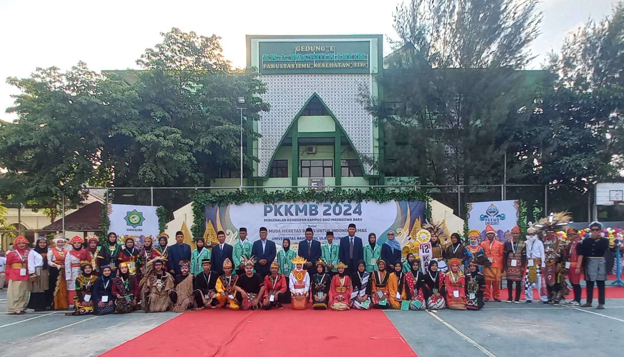 1.502 Mahasiswa Ikuti PKKMB, Begini Pesan Rektor UNUGIRI Bojonegoro