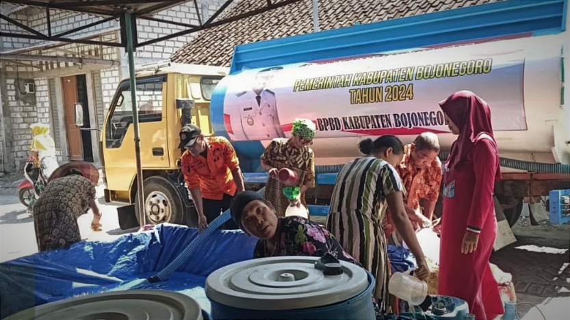 Meluas, Krisis Air Bersih Landa 45 Desa di Bojonegoro