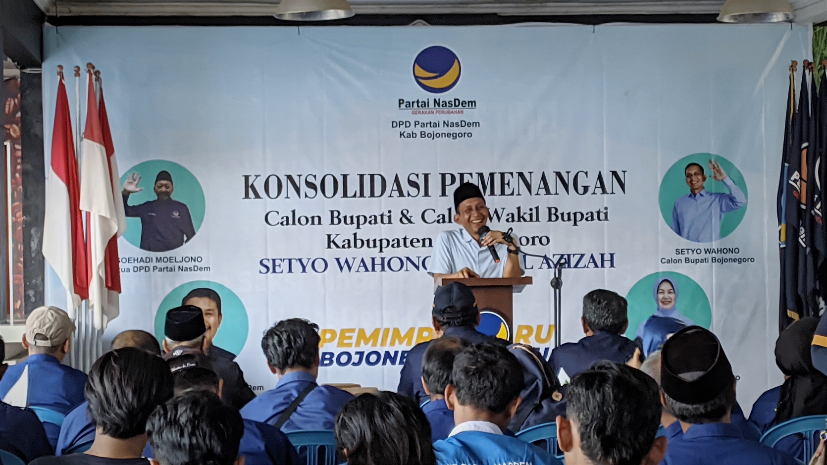 NasDem Bojonegoro Panaskan Mesin Politik Menangkan Wahono-Nurul