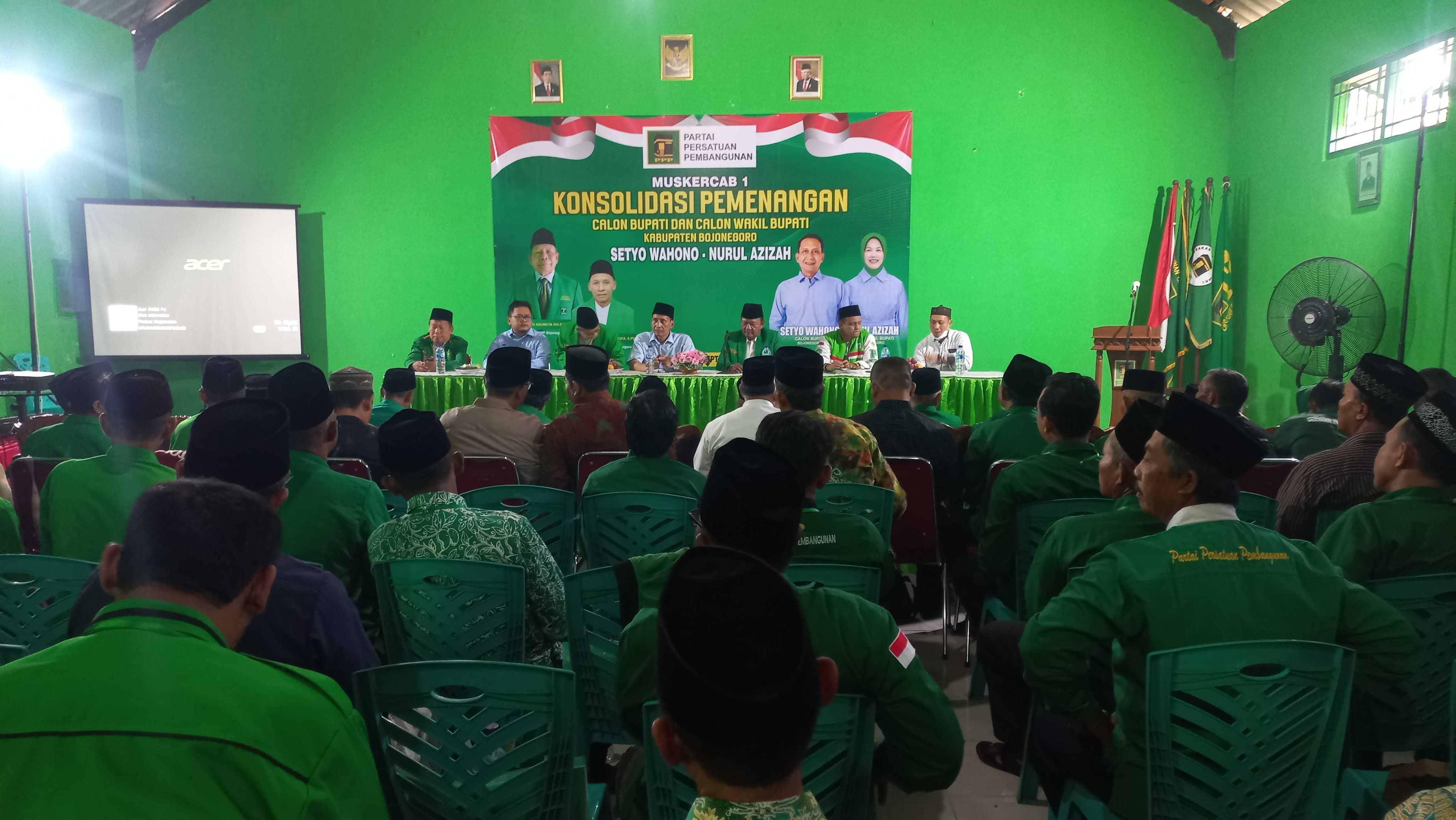 DPC PPP Bojonegoro Gelar Konsolidasi Pemenangan, Dukung Penuh Wahono-Nurul