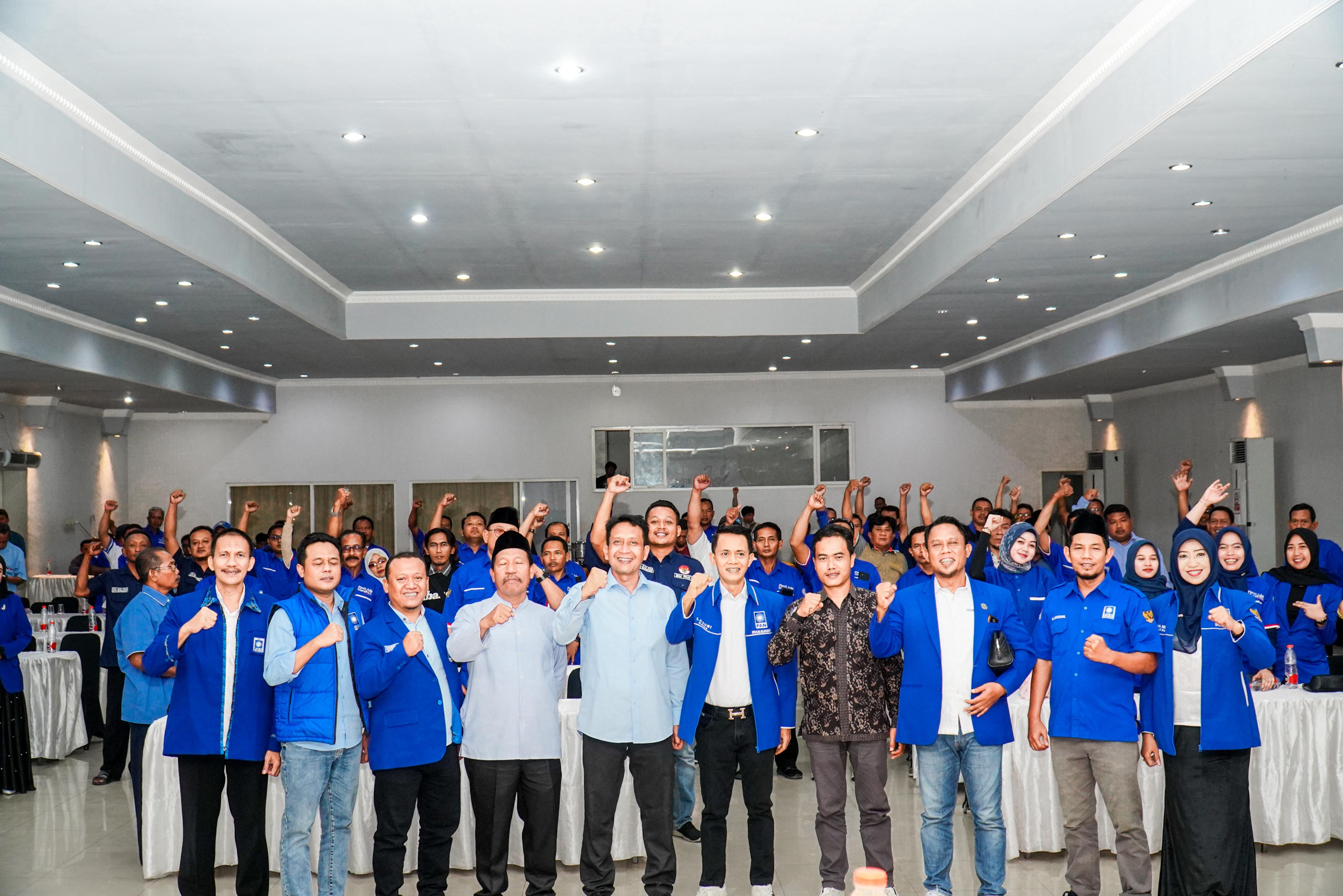 Hadir di Konsolidasi PAN, Wahono: 2 Tahun Pemerintahan, Semua Air Bersih Harus Selesai