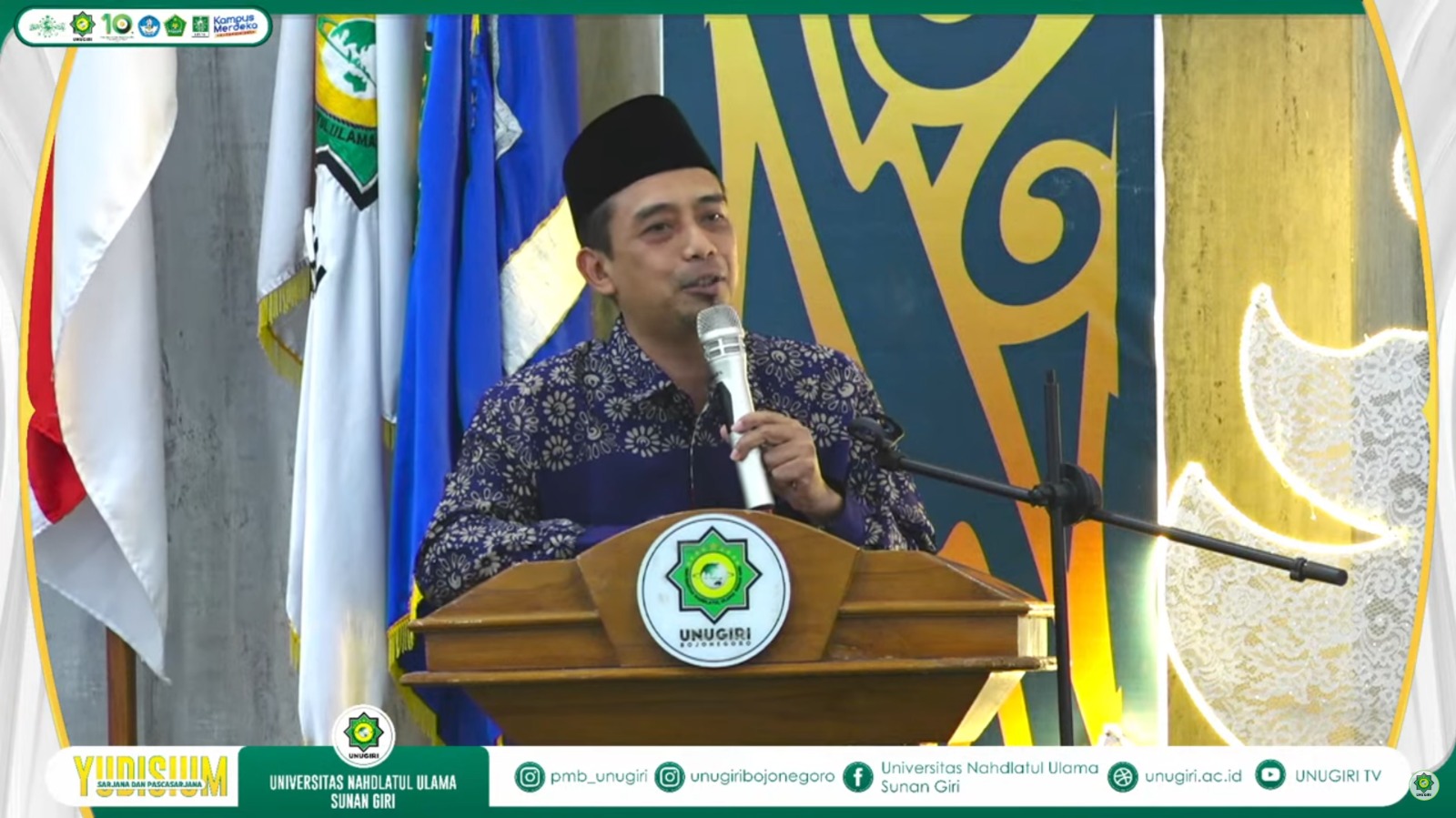 FKIP Unugiri Yudisium ke-VI, Warek II: Optimisme Sarjana Pendididikan Tidak Boleh Luntur