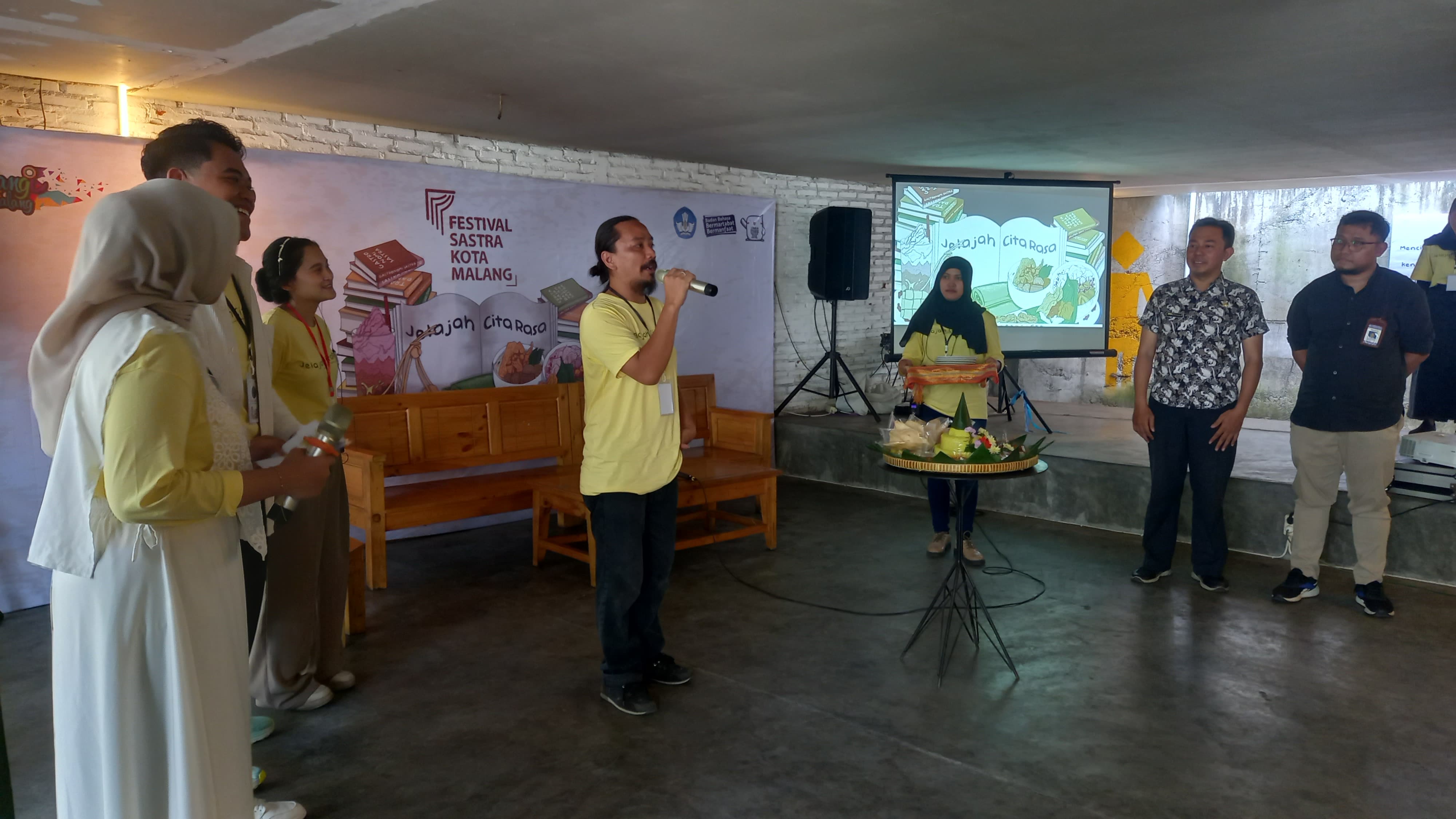 Festival Sastra Kota Malang, Ajak Masyarakat Jelajah Cita Rasa Dikemas Dalam Bentuk Karya Sastra 