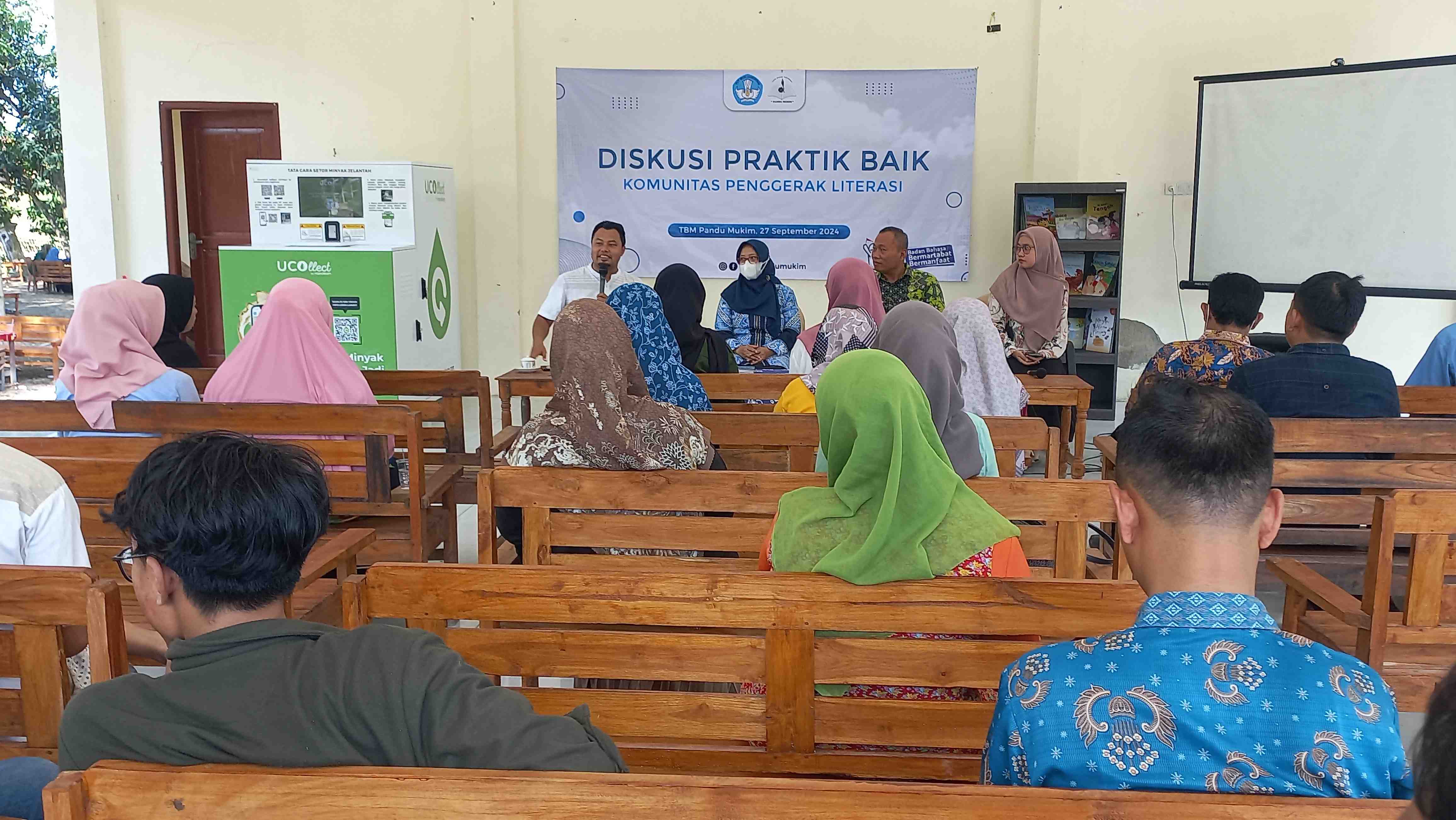 Bangkitkan Geliat Komunitas Penggerak Literasi Lewat Diskusi Praktik Baik