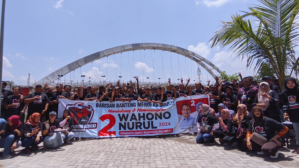 Kecewa Keputusan PDI-P Bojonegoro, Banteng Merdeka Deklarasi Dukung Wahono-Nurul