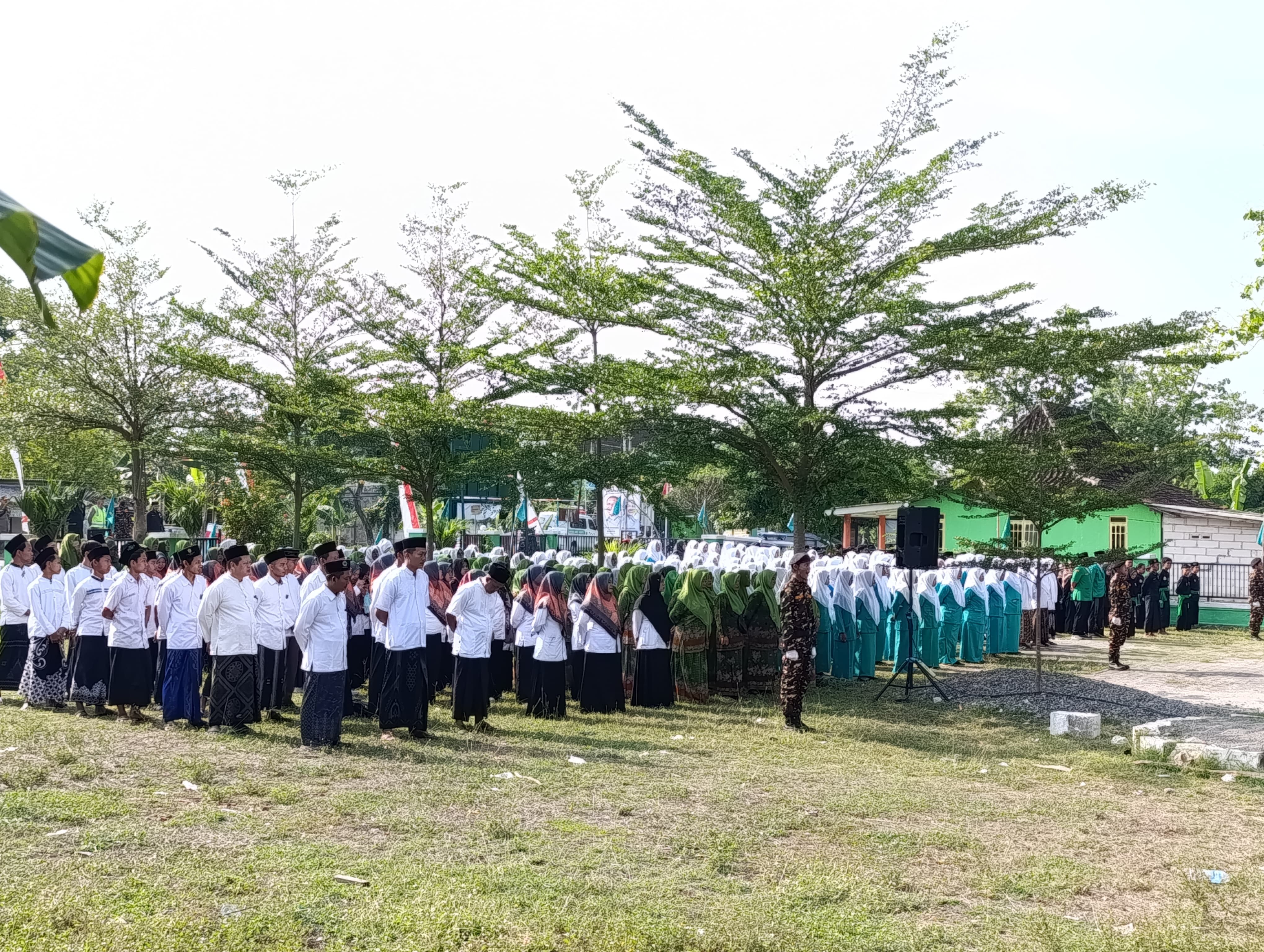 MWCNU Gayam Laksanakan Apel Peringatan Hari Santri Nasional 2024