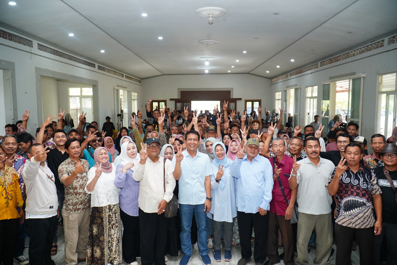 Distributor dan Kios Resmi Pupuk Dukung Setyo Wahono-Nurul Azizah