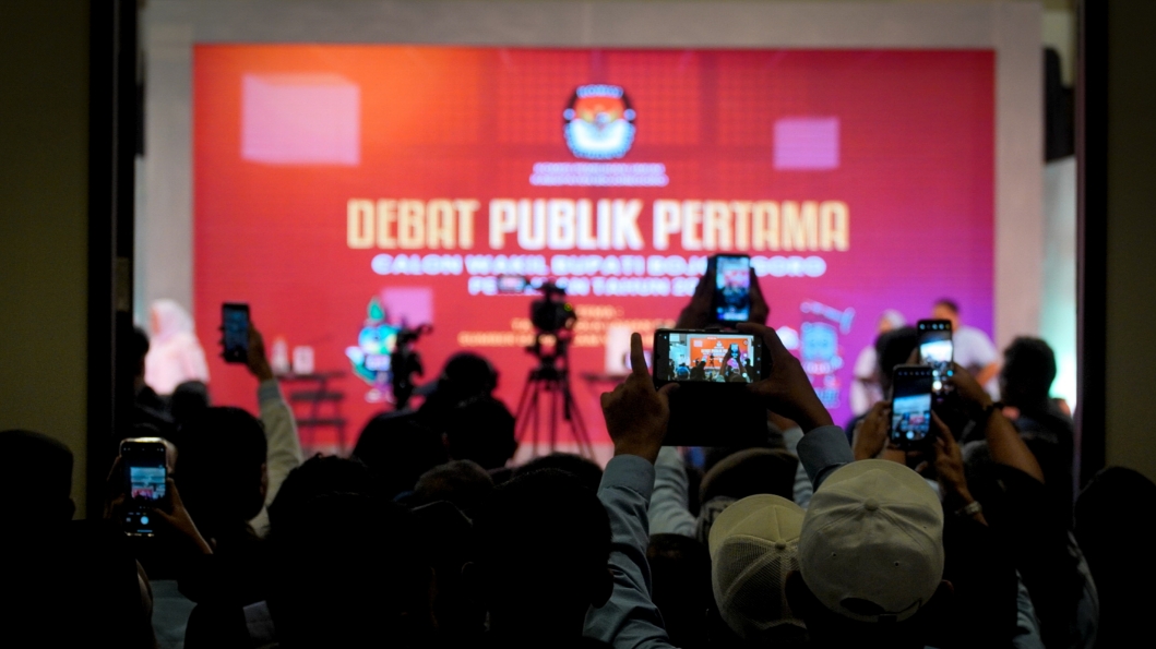 Debat Publik Pilkada Bojonegoro, Tim Paslon 02 Tetap Berpedoman Berita Acara