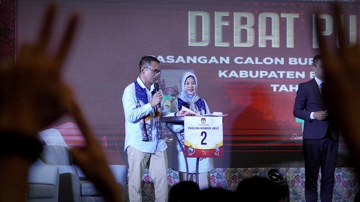 Debat Publik, Paslon Wahono-Nurul Jabarkan Tagline ‘Kemakmuran dan Kebanggaan Bojonegoro’