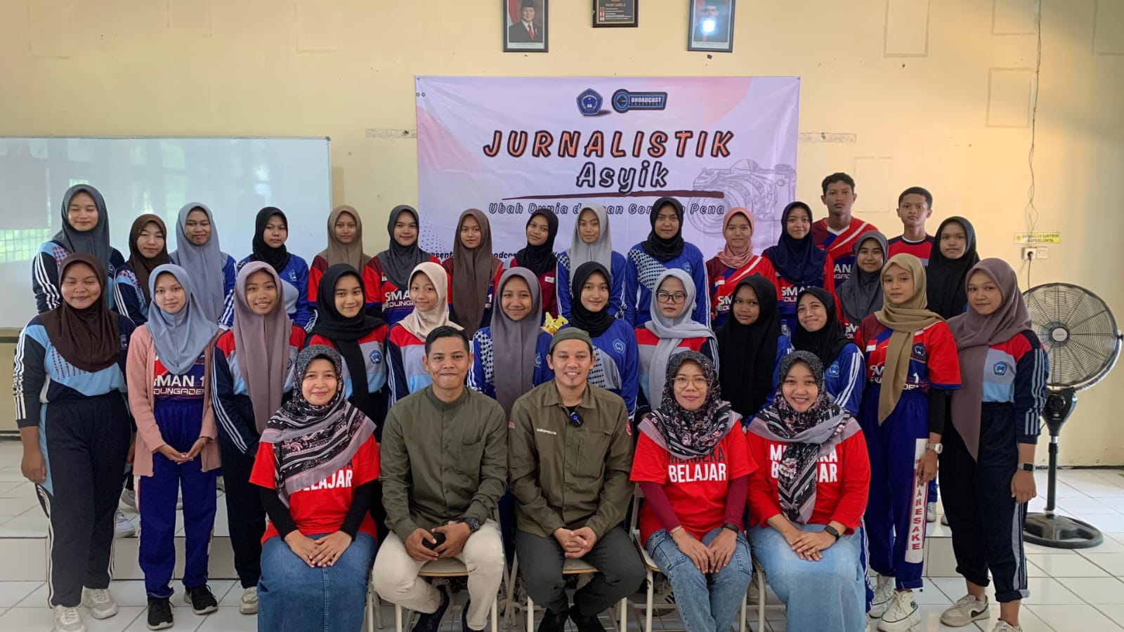 Rintis E-Magazine, Siswa SMAN 1 Kedungadem Belajar Jurnalistik