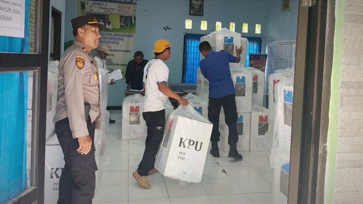 22 TPS di Sekar Bojonegoro Sulit Dijangkau, Ada yang Gegara Jembatan Putus