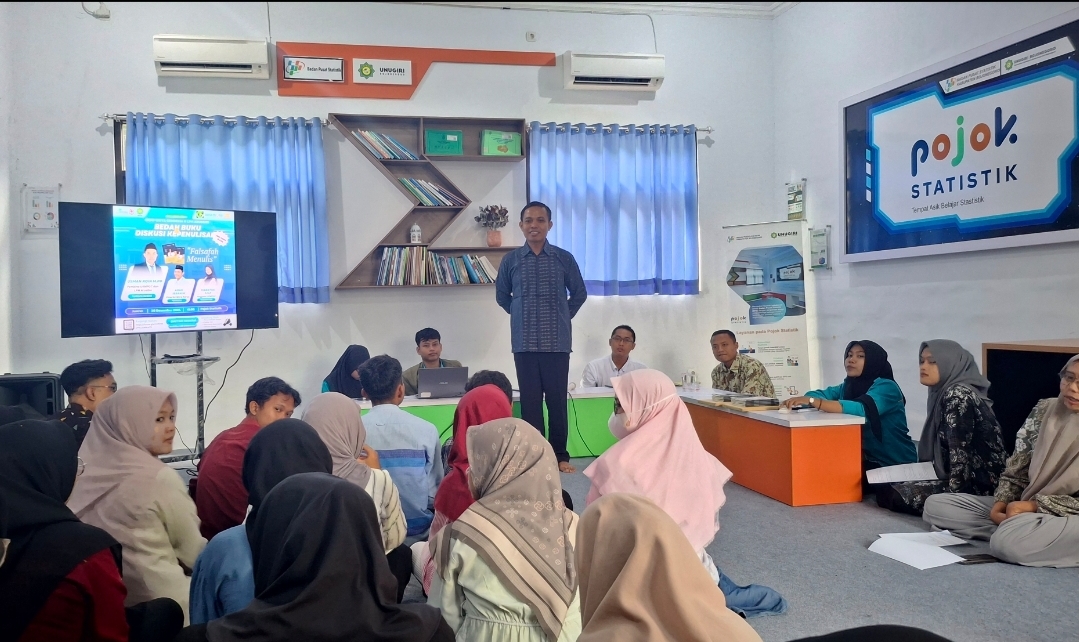 Bagikan Spirit Produktif Menulis, Arusgiri dan Griya Cendekia Unugiri Gelar Bedah Buku