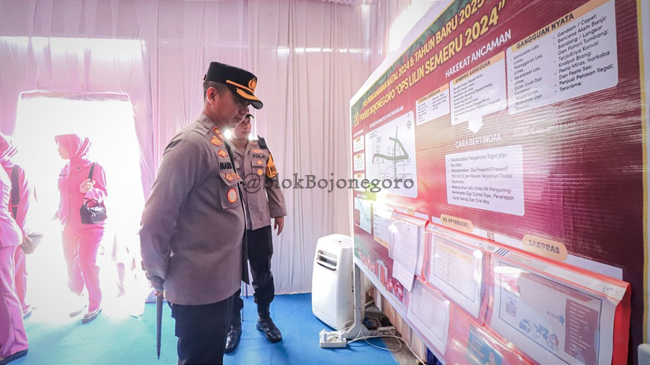 Inilah Fasilitas di Pos Yan dan Pam Polres Bojonegoro