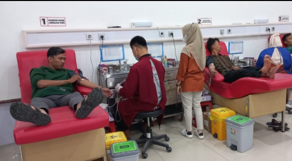 Kebutuhan Menurun Jumlah Darah di PMI Bojonegoro Berkurang Pada 2024