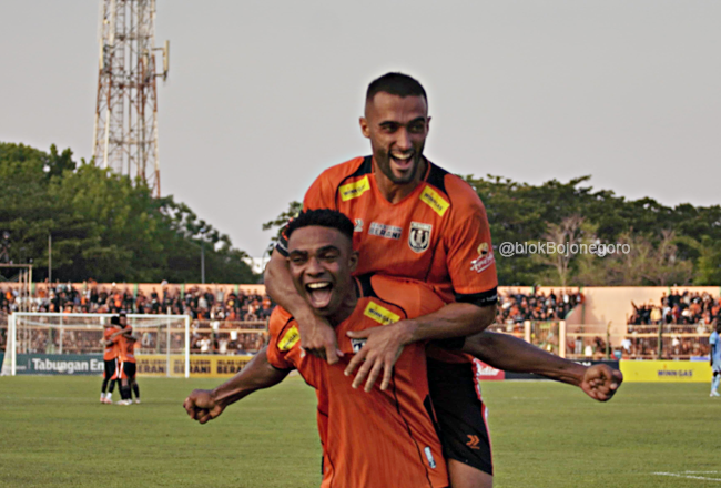 Menit ke 6, Persibo Unggul 1-0