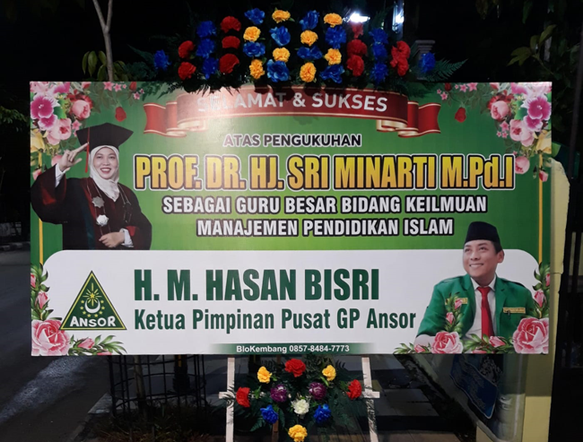 Ketua PP Ansor: Prof Minarti Membanggakan NU dan Bojonegoro