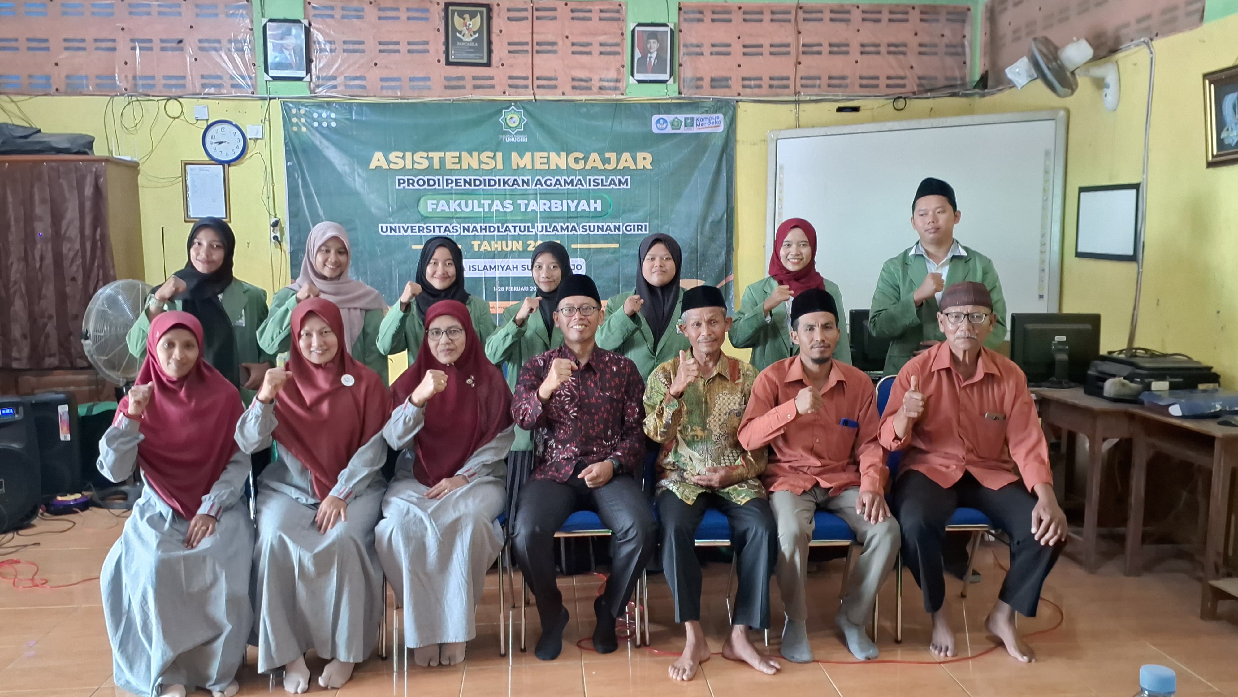 Program Asistensi Mengajar Mahasiswa PAI Unugiri Resmi Dimulai di MAI Banjarejo