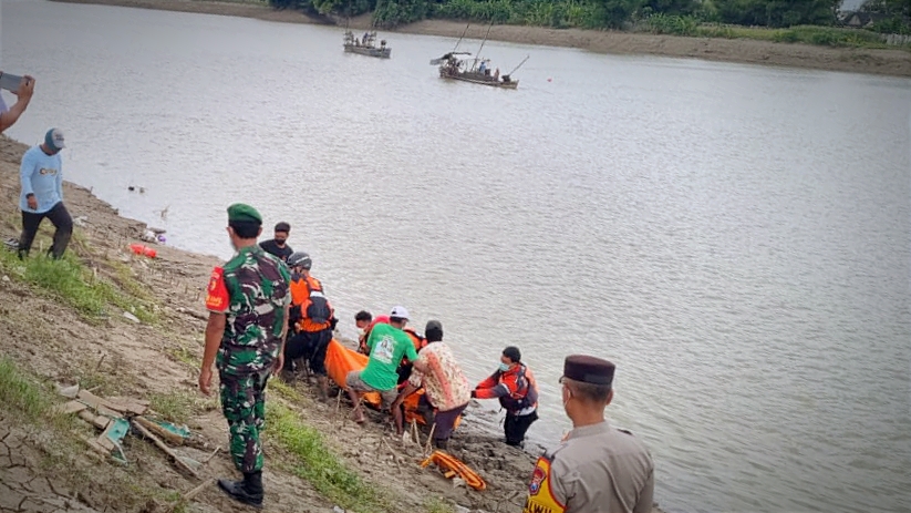 Kakek Tenggelam di Kanor, Ditemukan di Jembatan Kare Bojonegoro