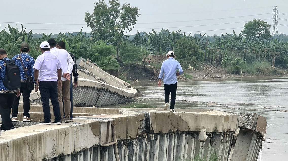 PII Sebut Rusaknya Tebing Sungai Rp40 M di Bojonegoro Karena Gagal Kontruksi