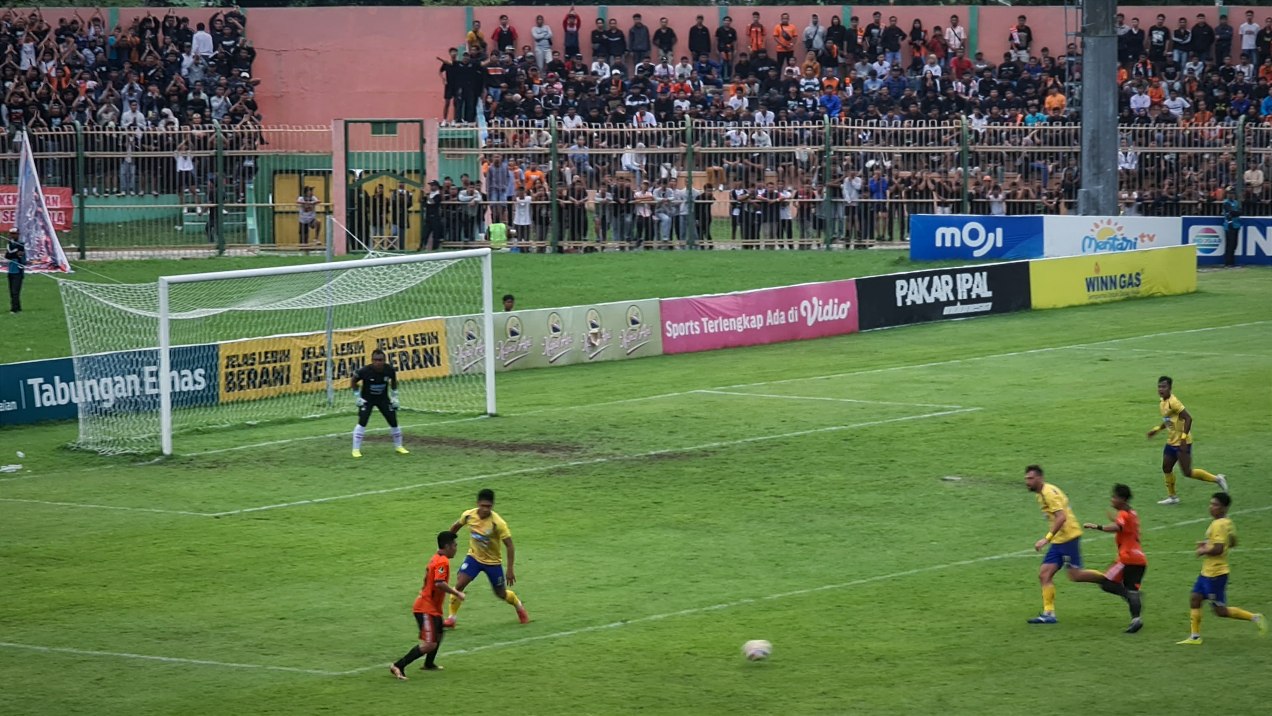 Laga Hidup-Mati, Persibo Bojonegoro Ditahan Imbang Gresik United di Kandangnya