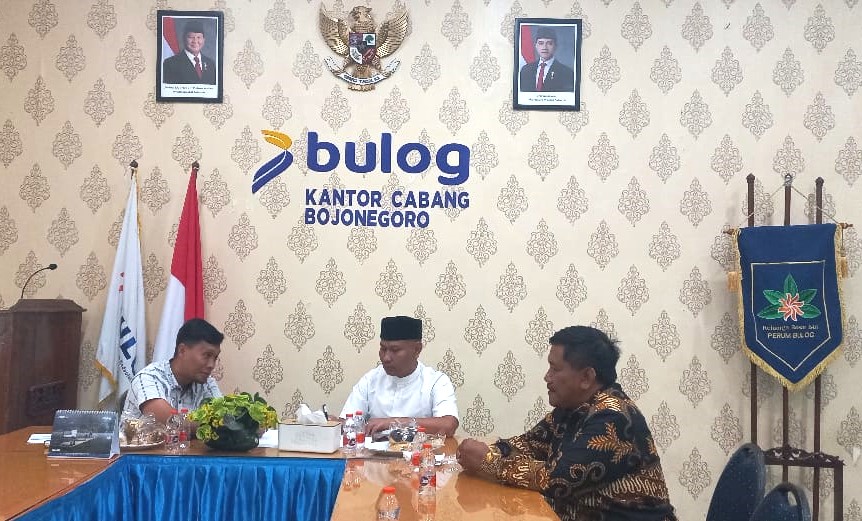 Temui Pemimpin Cabang Bulog, Eko Wahyudi : Kita Dorong Bulog Untuk Tetap Serap
