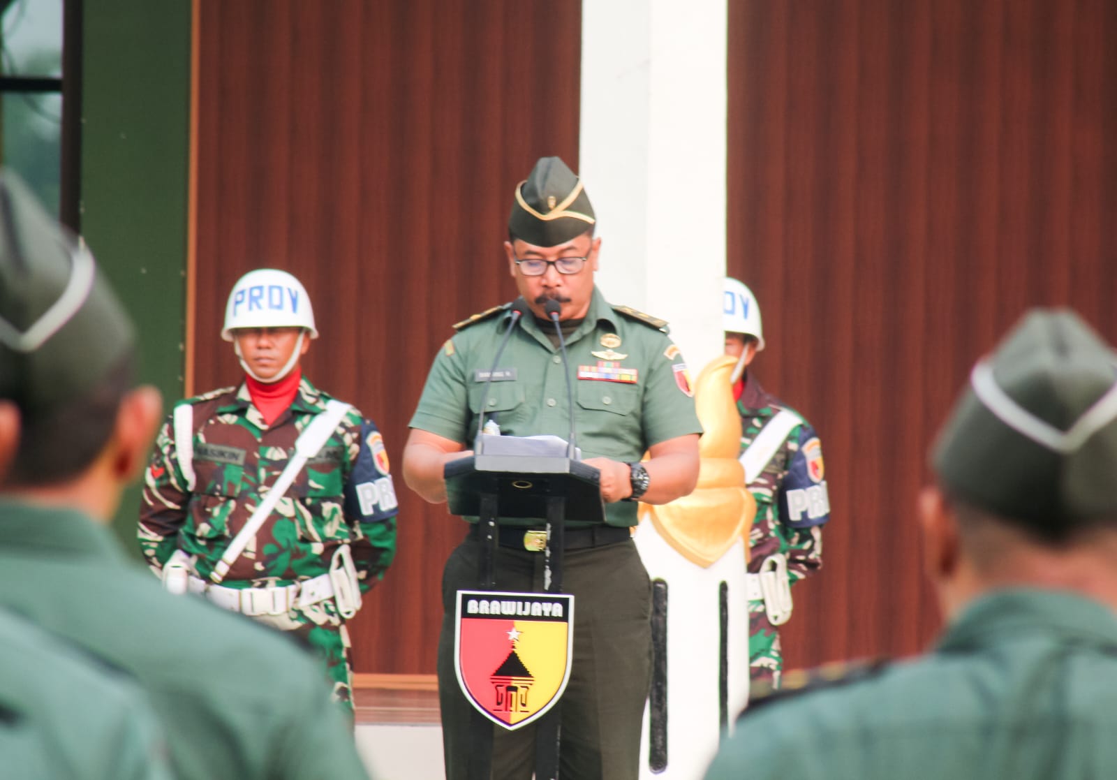 Kodim Bojonegoro Gelar Upacara Bendera Tujuh Belasan Bulan April 2025