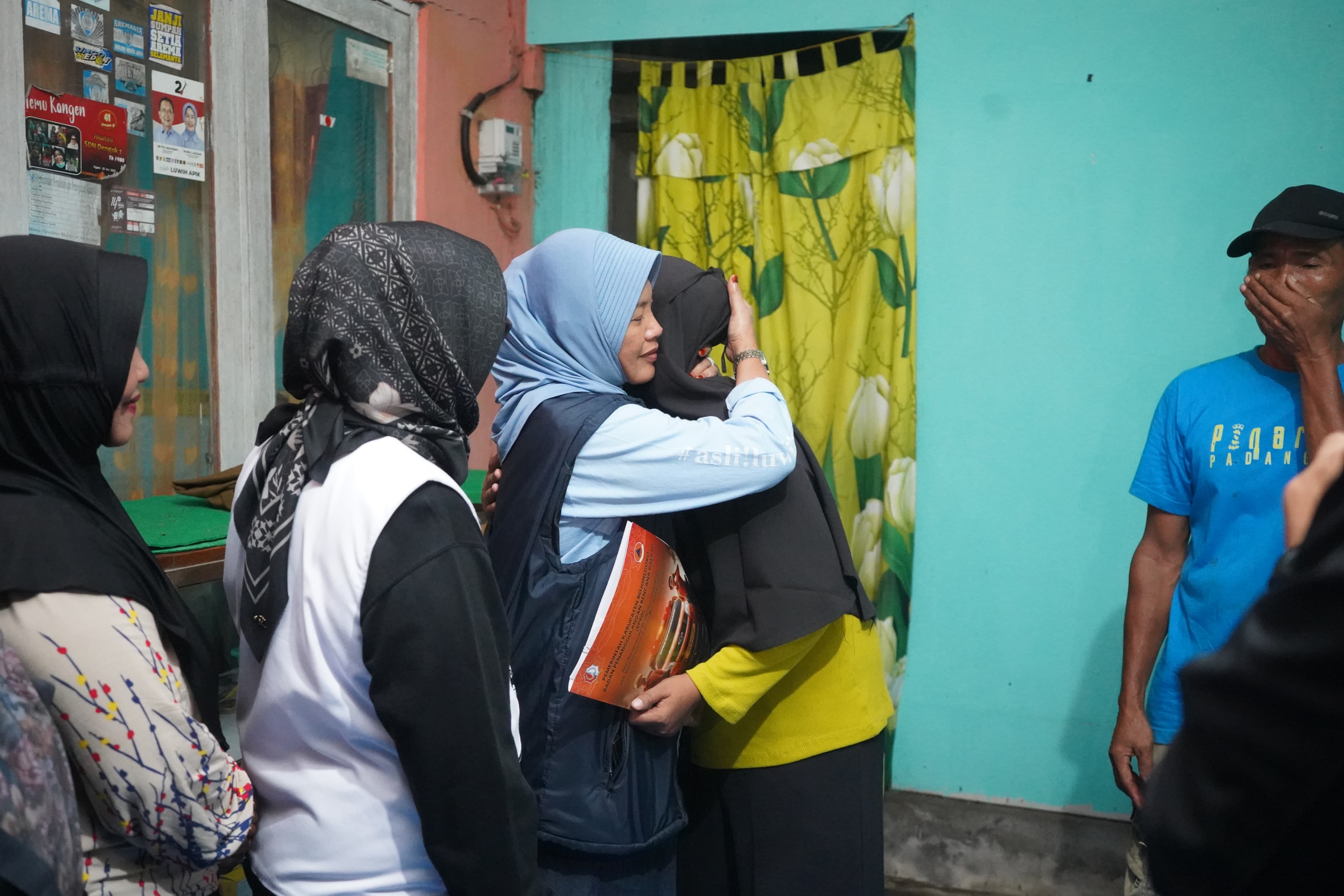 Wakil Bupati Bojonegoro Berikan Santunan Korban Kecelakaan di Tawangmangu