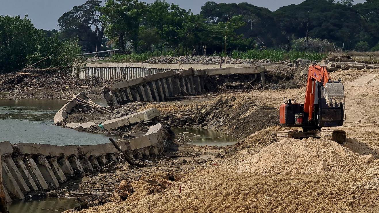 Kondisi Megaproyek Tebing Rp40 M di Bojonegoro Makin Parah, Belum Ada Perbaikan