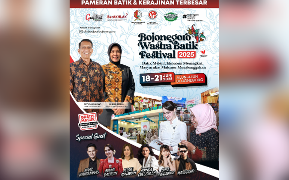Bojonegoro Wastra Batik Festival 2025 Segera Digelar: Pamerkan Batik Tradisional hingga Modern