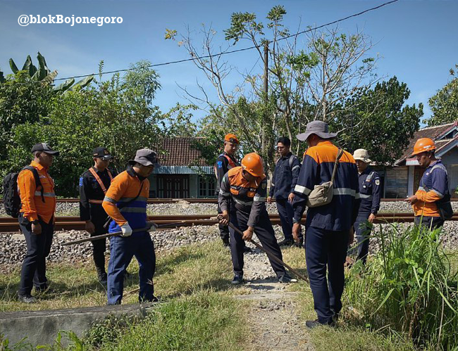 Bahayakan Warga, Lima Perlintasan Liar di Bojonegoro Ditutup KAI