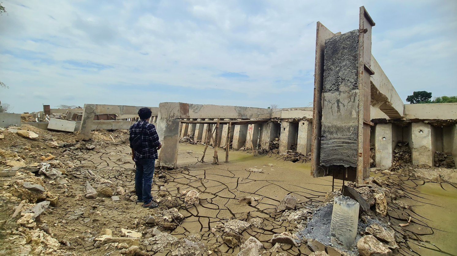 Pemkab Bojonegoro Sudah Bayar 100 Persen Megaproyek Penahan Tebing Rp39,6 Miliar