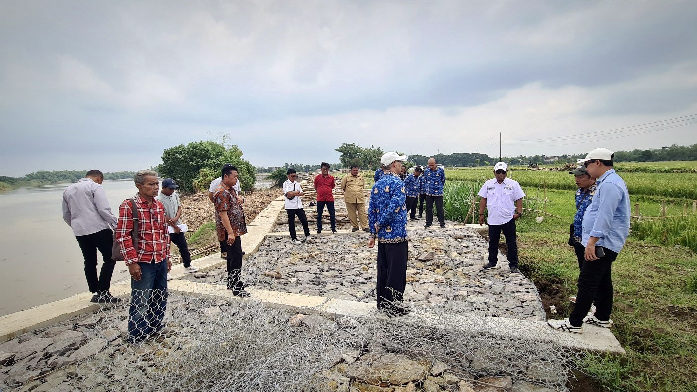 Perbaikan Tebing Ambrol Rp40 M di Bojonegoro Tunggu Rekom ITS