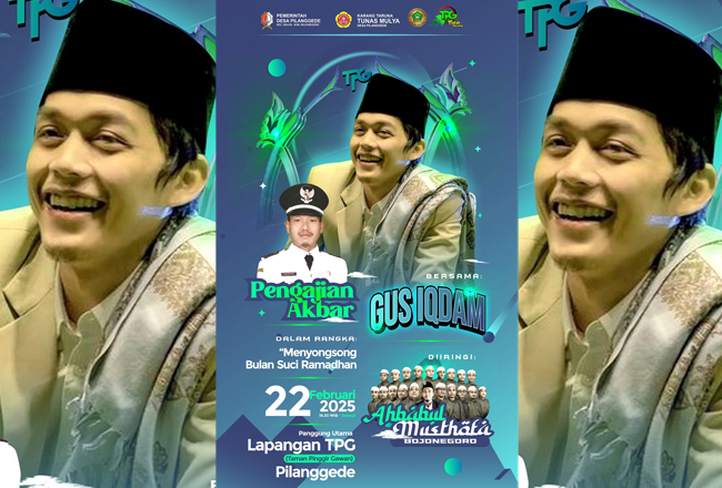 Ramaikan Loor...! Gus Iqdam di TPG Pilanggede Malam Minggu