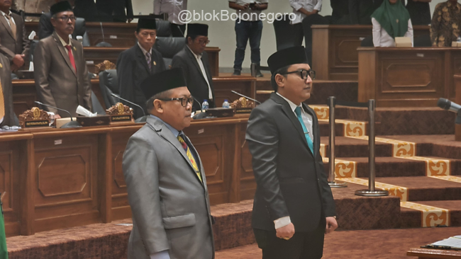 Gus Nafik dan Agus Dita Kembali Jabat di DPRD Bojonegoro