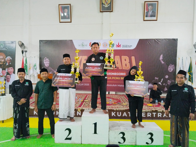 PAC Balen Raih Juara Umum II di Kejurcab 1 Pagar Nusa Bojonegoro