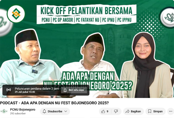 Ingin Tau NU FEST 2025 Secara Detail, Simak PodCast Ini