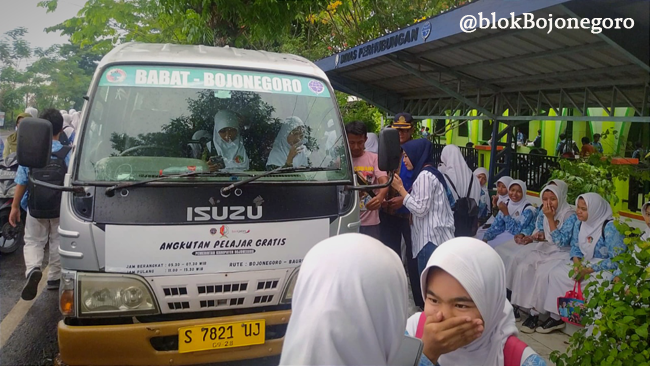 Angkutan Pelajar Gratis, Kini Hadir Sumberrejo-Kedungadem, Padangan-Tambakrejo, Kalitidu-Ngasem