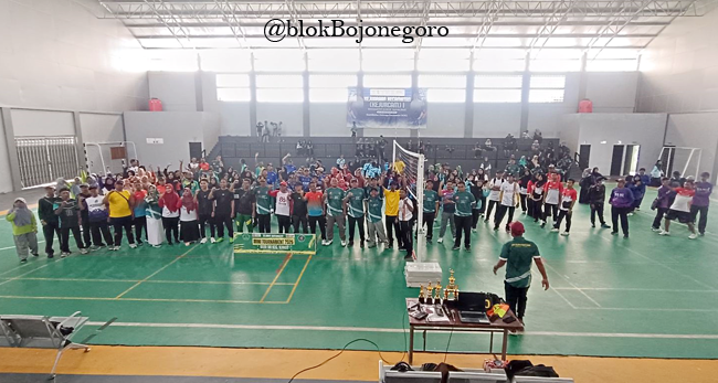 KKG PENJAS MI Kecamatan Kanor Sukses Gelar Mini Turnamen Bola Voli Antar Lembaga