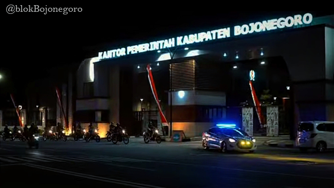 Aparat Gabungan di Bojonegoro Intens Patroli Antisipasi Kerusuhan