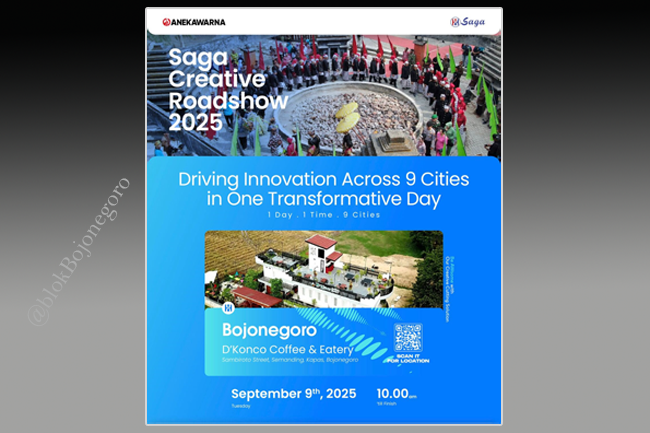 Ayo..! Saga Creative Roadshow 2025 Hadir di Bojonegoro