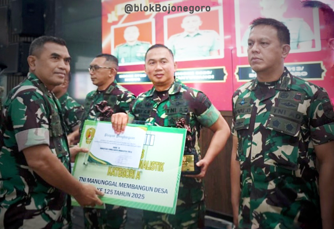 Dari Desa Soko ke Jakarta, Kisah Dandim Bojonegoro Raih Dua Gelar Nasional