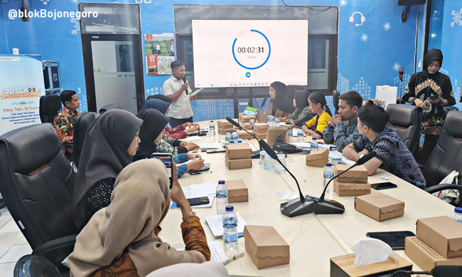 Penampilan Peserta Bootcamp Bidang Jasa MC, Bawakan Naskah Formal dan Non Formal